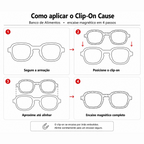 Clip On Magnético Banco de Alimentos