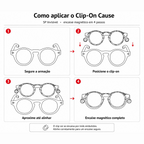 Clip On Magnético SP Invisível