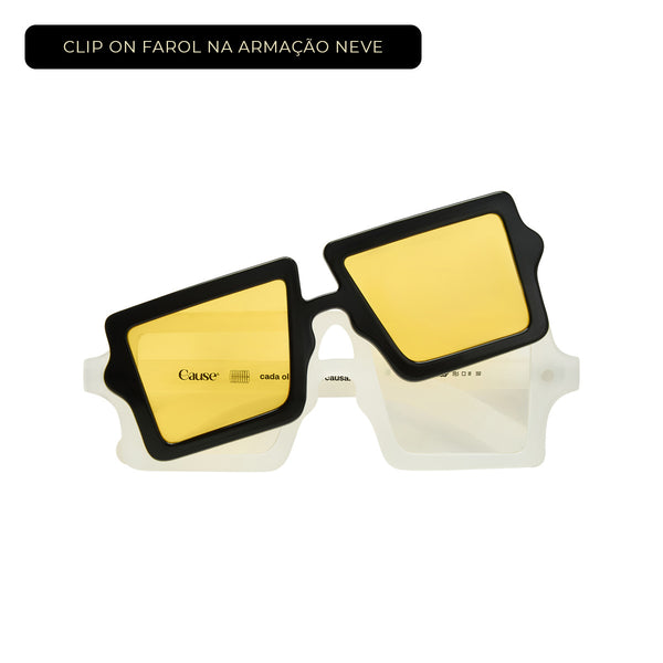 Clip On Magnético Caramelo