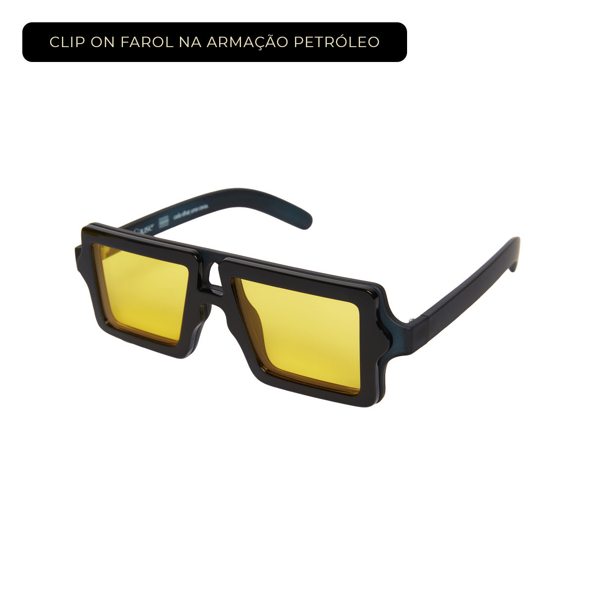 Clip On Magnético Caramelo