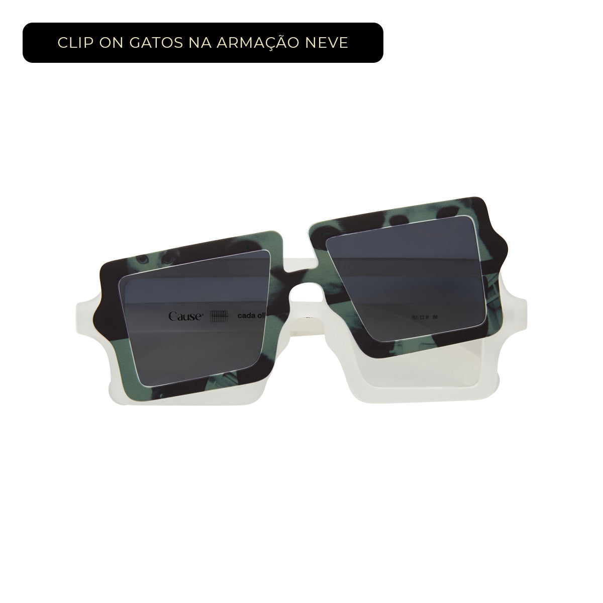 Clip On Magnético Caramelo