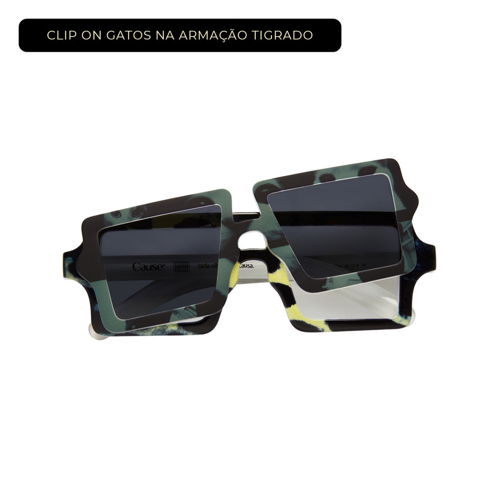 Clip On Magnético Caramelo