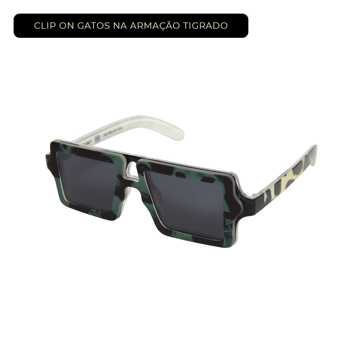 Clip On Magnético Caramelo