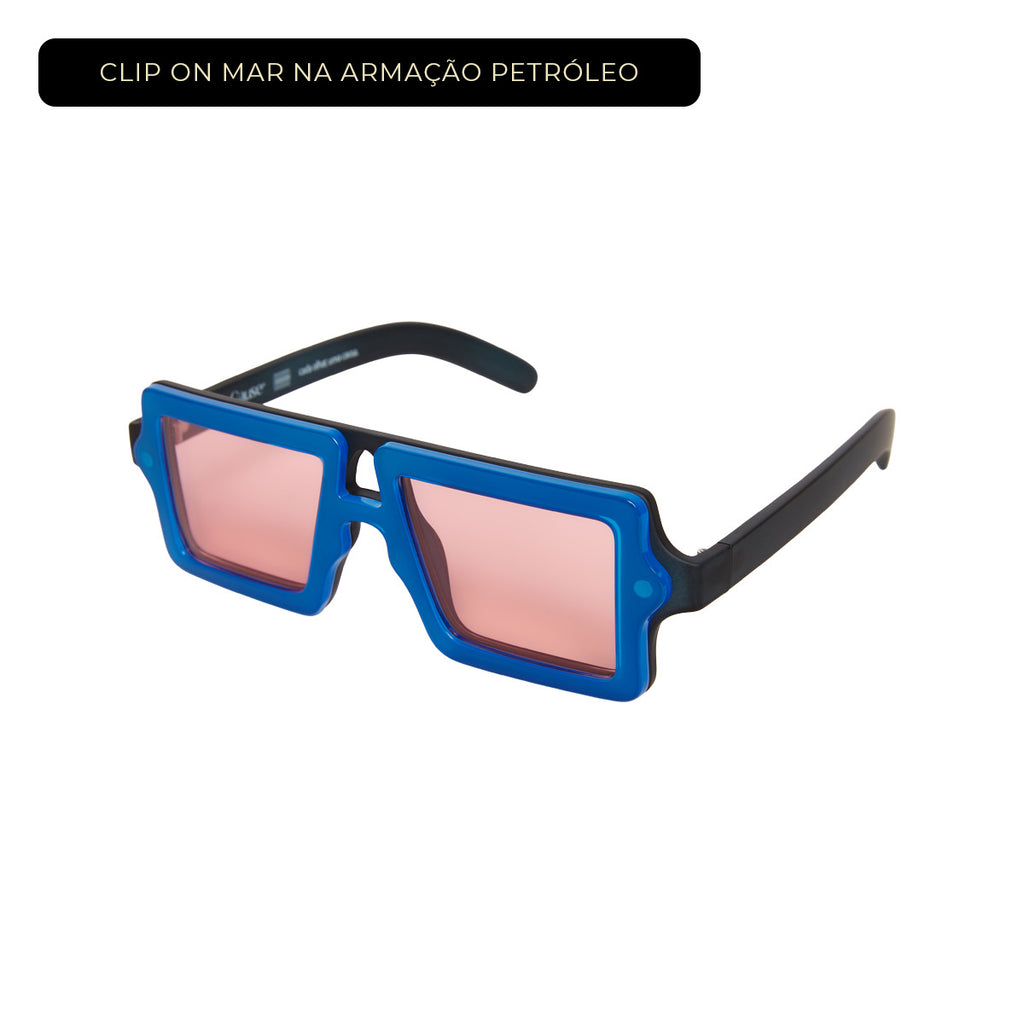 Clip On Magnético Caramelo