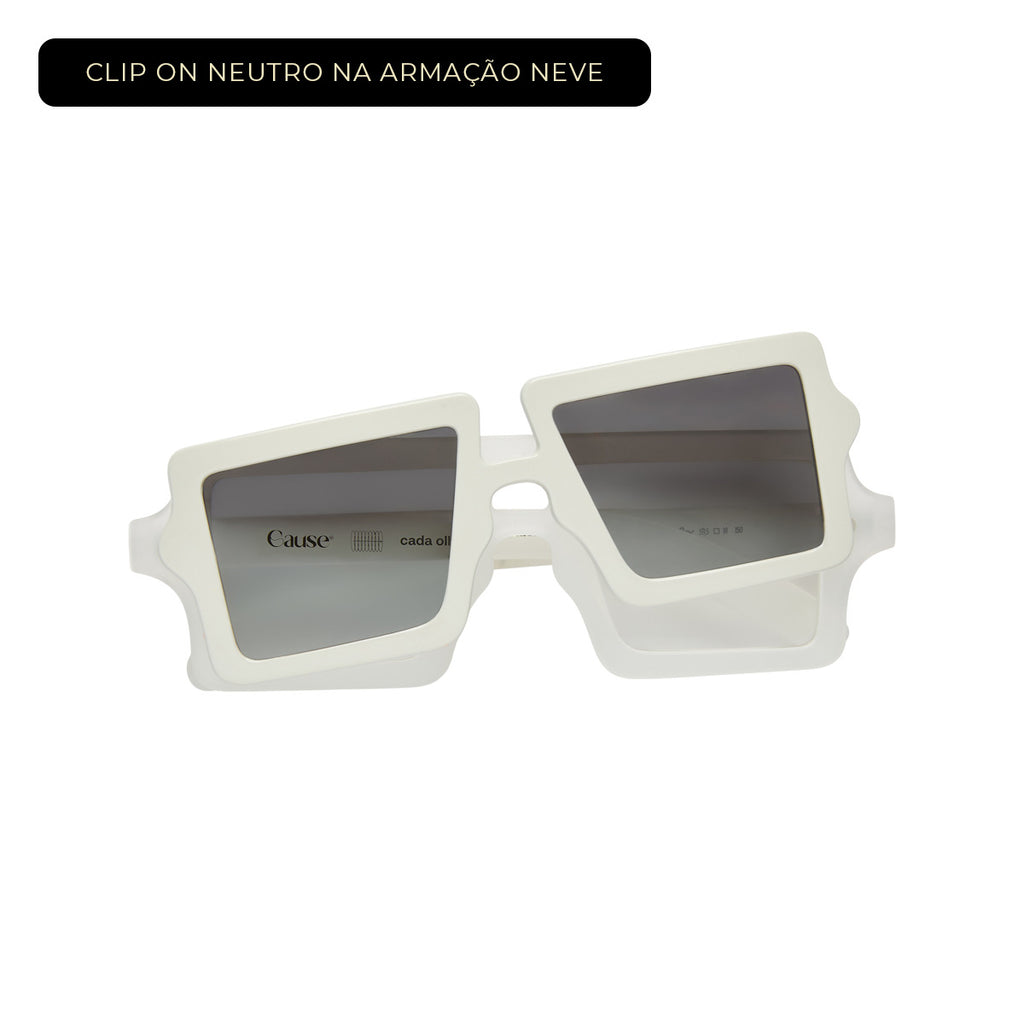 Clip On Magnético Caramelo