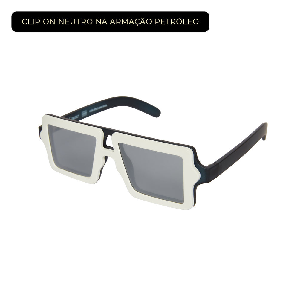 Clip On Magnético Caramelo
