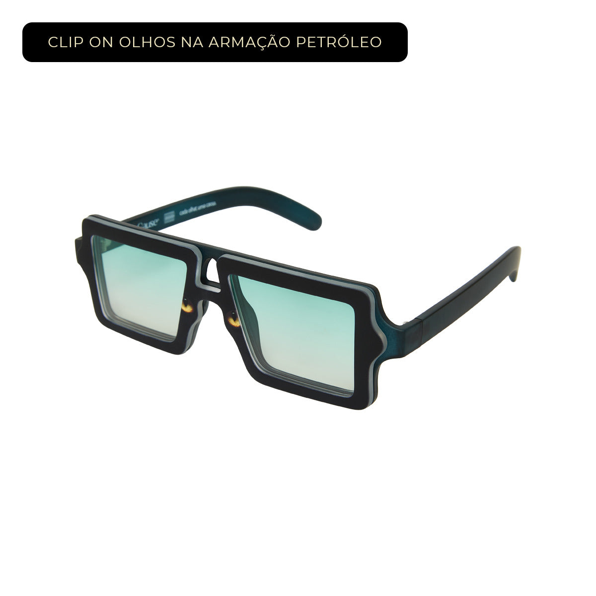 Clip On Magnético Caramelo
