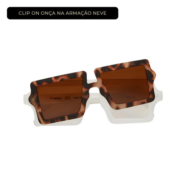 Clip On Magnético Caramelo