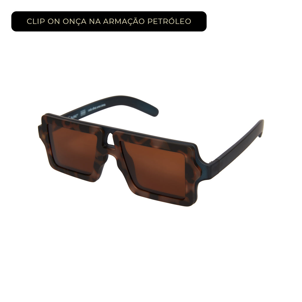 Clip On Magnético Caramelo