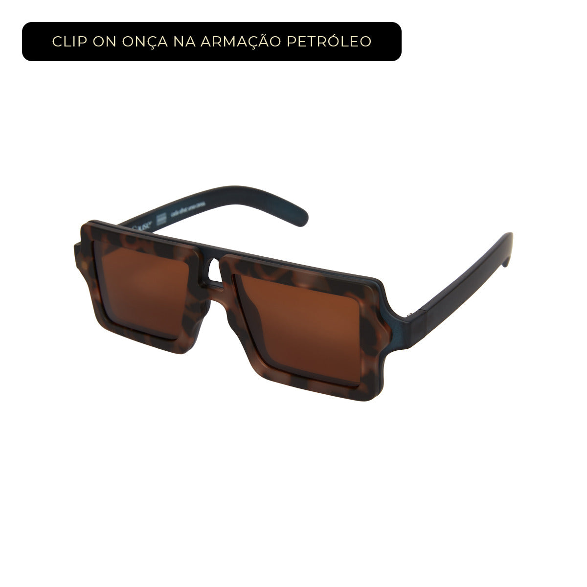 Clip On Magnético Caramelo