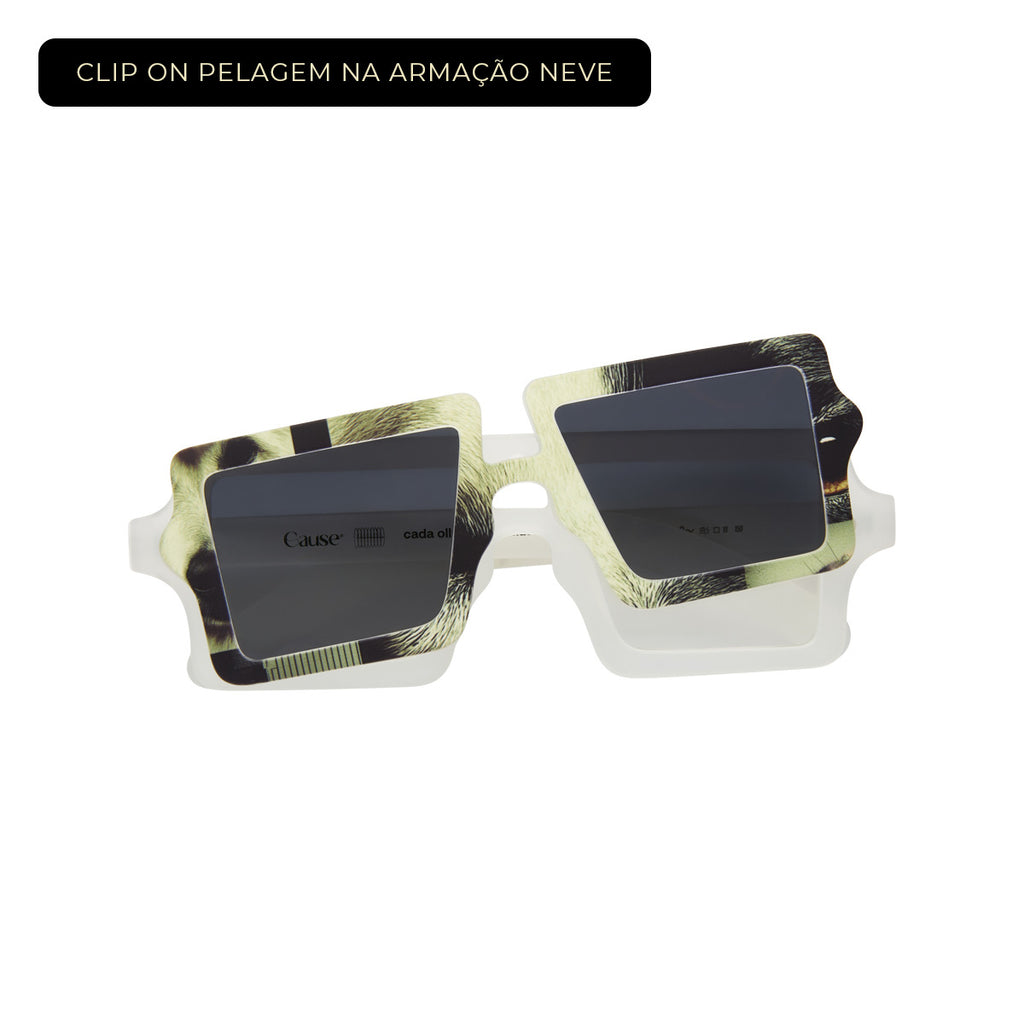 Clip On Magnético Caramelo