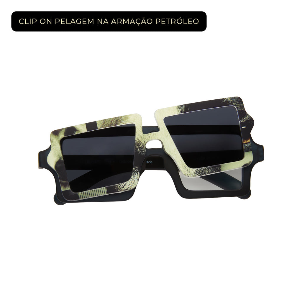 Clip On Magnético Caramelo