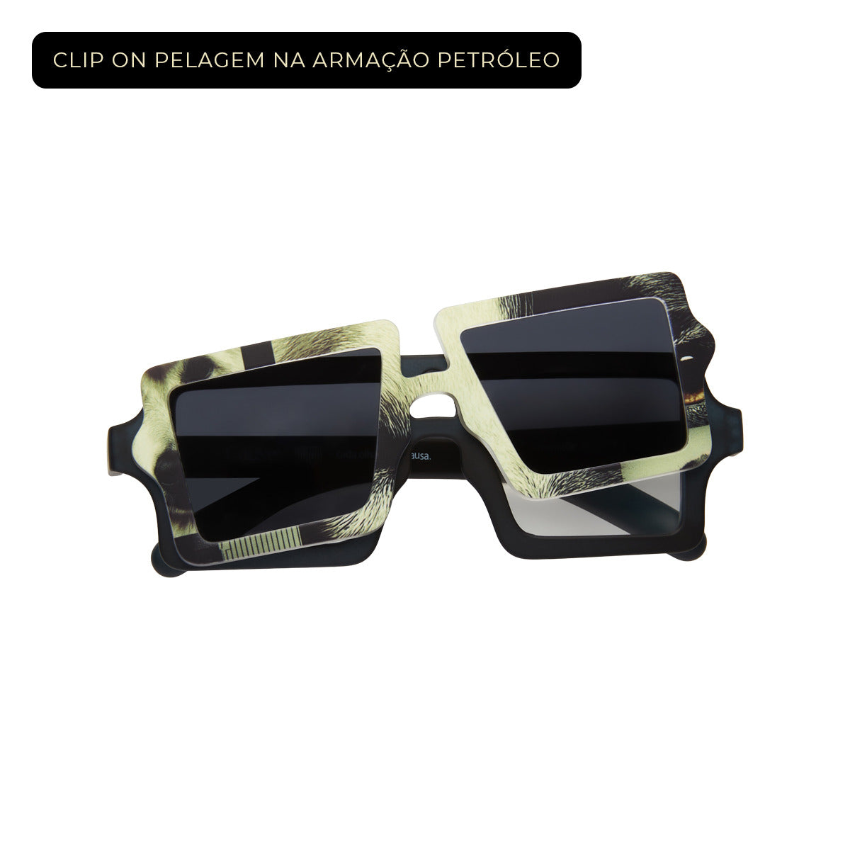 Clip On Magnético Caramelo