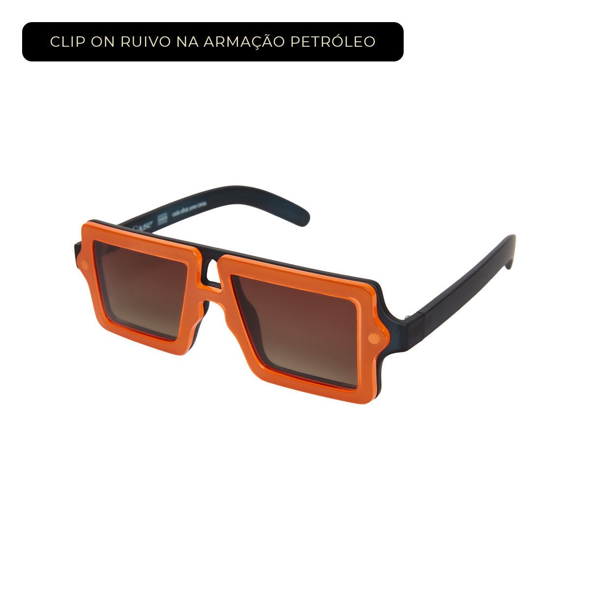 Clip On Magnético Caramelo